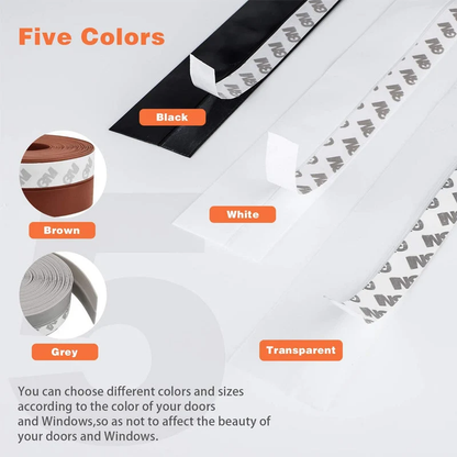 🌬️ Keep drafts, dust & noise outside – seal it tight! 🏠