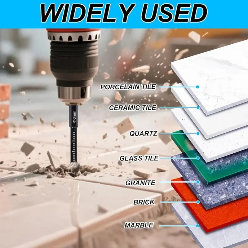 🔧 No water. No hassle. Just clean holes in tile & glass. 💪
