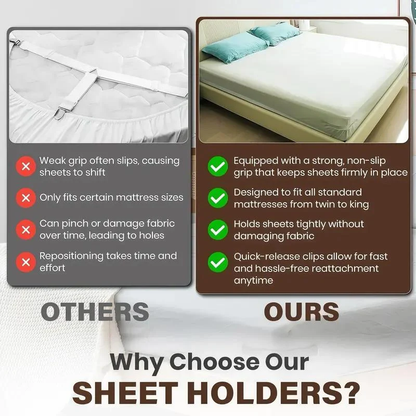 Say Farewell To Constantly Messy Wrinkled Bed Sheets 🧤