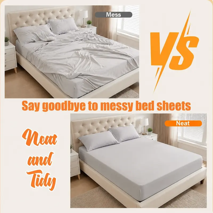 Say Farewell To Constantly Messy Wrinkled Bed Sheets 🧤